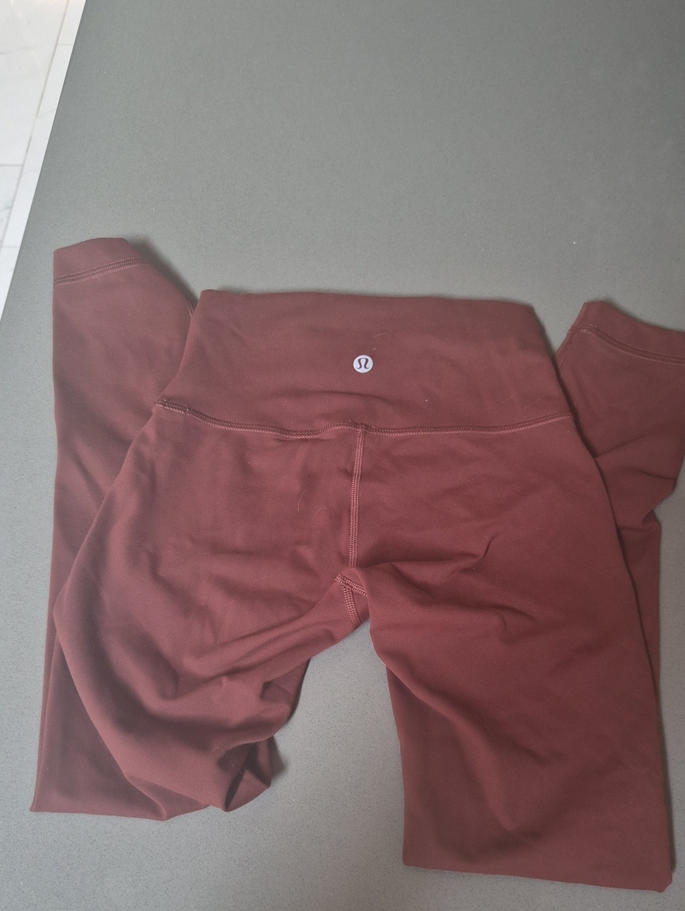 lululemon athletica Burgundy High-Rise Leggings